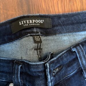 Liverpool Dark Blue Women's Jeans